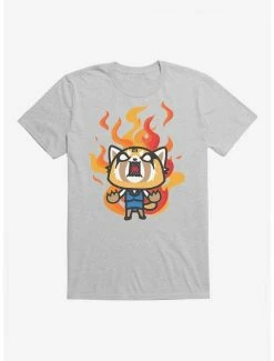 Cheapest 🛒 Aggretsuko Metal Rage T-Shirt 🧨 -Cheap Sanrio Store 18147051 hi