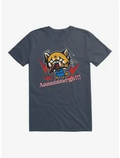 Promo 🥰 Aggretsuko Metal Raging T-Shirt 👏 -Cheap Sanrio Store 18147222 hi
