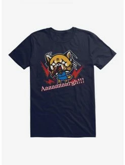 Promo 🥰 Aggretsuko Metal Raging T-Shirt 👏 -Cheap Sanrio Store 18147240 hi