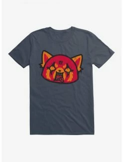 Promo ❤️ Aggretsuko Metal Rock Out To The Max T-Shirt 🔥 -Cheap Sanrio Store 18147303 hi