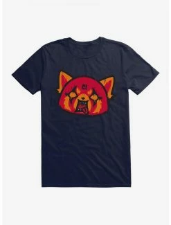 Promo ❤️ Aggretsuko Metal Rock Out To The Max T-Shirt 🔥 -Cheap Sanrio Store 18147321 hi