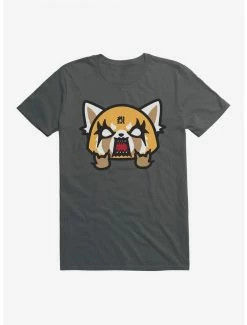 Wholesale 🔥 Aggretsuko Metal Rock & Roll T-Shirt 👏 -Cheap Sanrio Store 18147366 hi