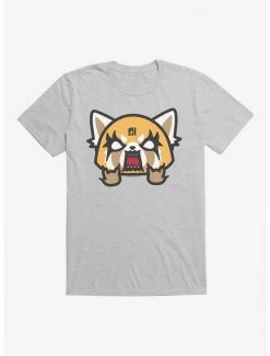 Wholesale 🔥 Aggretsuko Metal Rock & Roll T-Shirt 👏 -Cheap Sanrio Store 18147375 hi 1