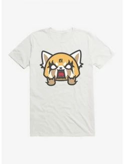 Wholesale 🔥 Aggretsuko Metal Rock & Roll T-Shirt 👏 -Cheap Sanrio Store 18147420 hi