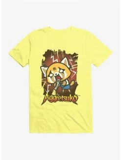 Promo ✨ Aggretsuko Metal Rockin' Out T-Shirt 🤩 -Cheap Sanrio Store 18147510 hi