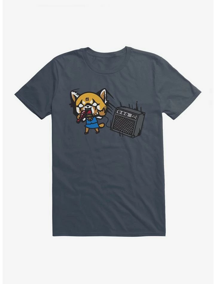 Top 10 💯 Aggretsuko Metal Screamo T-Shirt ⭐ 7 Top 10 💯 Aggretsuko Metal Screamo T-Shirt ⭐ - Image 5