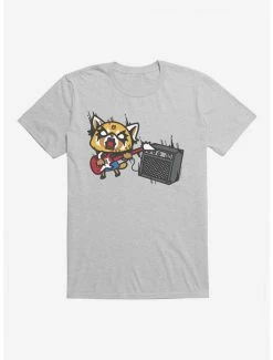 Buy ✨ Aggretsuko Metal Shredding T-Shirt 🌟 -Cheap Sanrio Store 18147618 hi
