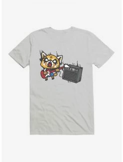Buy ✨ Aggretsuko Metal Shredding T-Shirt 🌟 -Cheap Sanrio Store 18147654 hi
