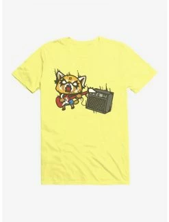 Buy ✨ Aggretsuko Metal Shredding T-Shirt 🌟 -Cheap Sanrio Store 18147672 hi 1