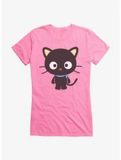 New 😍 Chococat At Attention 👧 Girls T-Shirt 💯 -Cheap Sanrio Store 18152397 hi