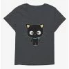 Cheapest 🥰 Chococat At Attention 👧 Girls T-Shirt Plus Size 😀