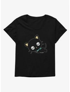 New 😉 Chococat Laying Down 👧 Girls T-Shirt Plus Size ⌛ -Cheap Sanrio Store 18152547 hi