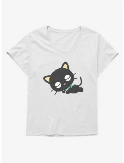 New 😉 Chococat Laying Down 👧 Girls T-Shirt Plus Size ⌛ -Cheap Sanrio Store 18152574 hi 1
