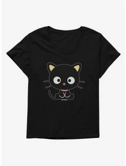 Best Sale 😉 Chococat Sitting 👧 Girls T-Shirt Plus Size 🔔 -Cheap Sanrio Store 18152691 hi