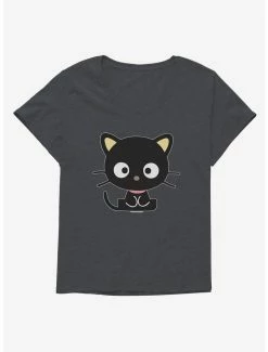 Best Sale 😉 Chococat Sitting 👧 Girls T-Shirt Plus Size 🔔