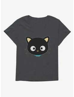 Buy 🔔 Chococat Staring 👧 Girls T-Shirt Plus Size 👍 -Cheap Sanrio Store 18152772 hi 1