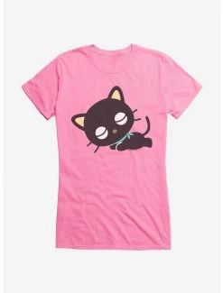 Best reviews of 🎁 Chococat Laying Down 👧 Girls T-Shirt 🛒 -Cheap Sanrio Store 18153193 hi