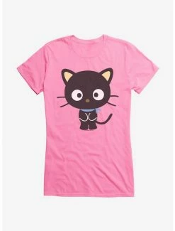 Best Pirce ✔️ Chococat Waiting 👧 Girls T-Shirt 🛒 -Cheap Sanrio Store 18153536 hi