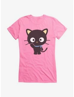 Outlet 😉 Chococat Waving 👧 Girls T-Shirt 🎉 -Cheap Sanrio Store 18153634 hi