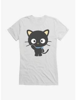 Outlet 😉 Chococat Waving 👧 Girls T-Shirt 🎉 -Cheap Sanrio Store 18153662 hi 1