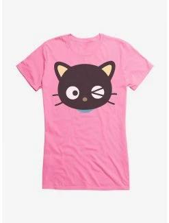 Hot Sale ❤️ Chococat Winky 👧 Girls T-Shirt 🛒 -Cheap Sanrio Store 18153683 hi