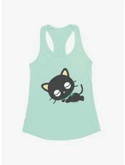 Flash Sale 🛒 Chococat Laying Down 👧 Girls Tank ⌛ -Cheap Sanrio Store 18154059 hi