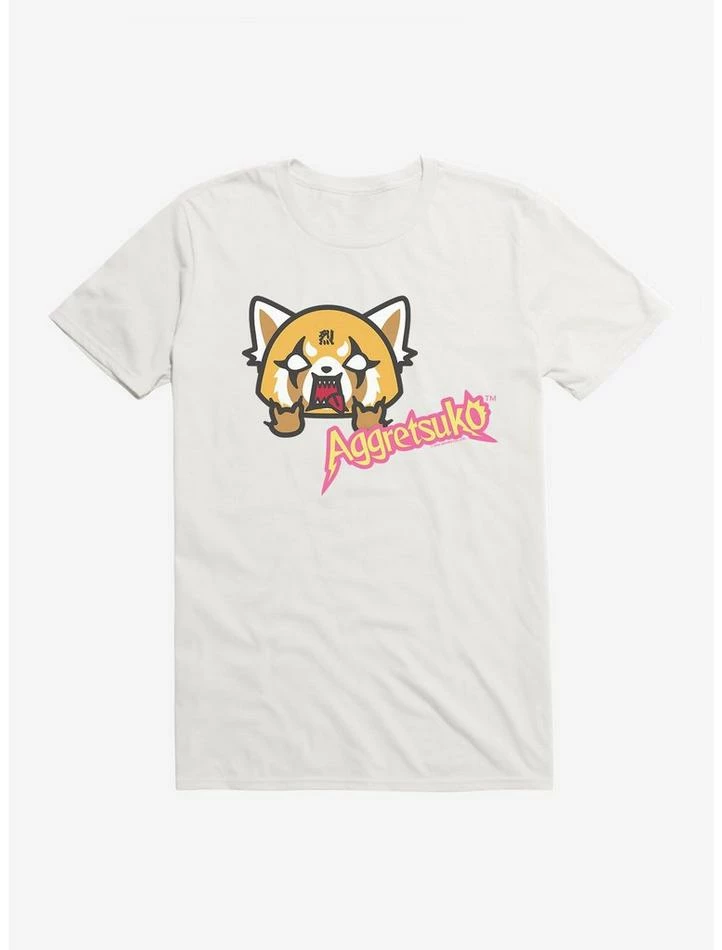 Best Pirce 👏 Aggretsuko Metal Icon T-Shirt 😉 12 Best Pirce 👏 Aggretsuko Metal Icon T-Shirt 😉 - Image 10