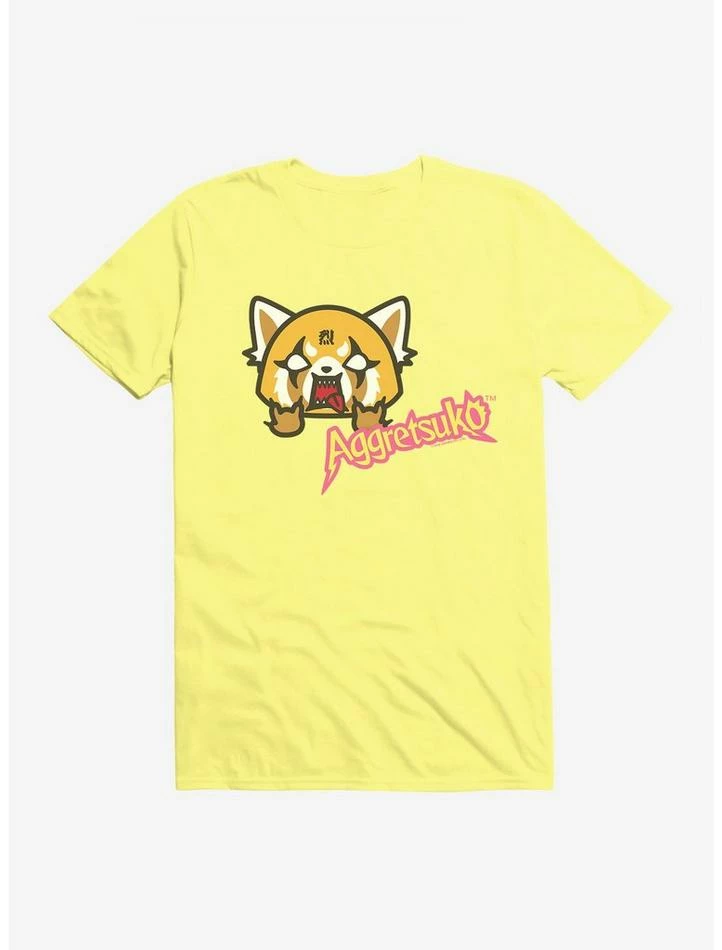 Best Pirce 👏 Aggretsuko Metal Icon T-Shirt 😉 10 Best Pirce 👏 Aggretsuko Metal Icon T-Shirt 😉 - Image 8