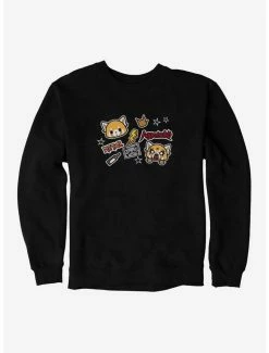 Promo π― Aggretsuko Metal Gig Stickers Sweatshirt π₯ 9 Promo π― Aggretsuko Metal Gig Stickers Sweatshirt π₯ -Cheap Sanrio Store 18160207 hi