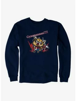 Budget 🥰 Aggretsuko Metal Guitar Rock & Roll Sweatshirt ⭐ -Cheap Sanrio Store 18160263 hi