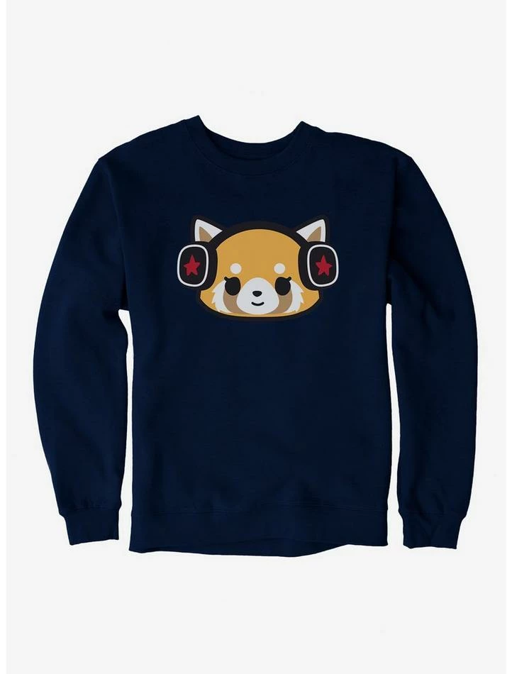 Discount ⭐ Aggretsuko Metal Headphones Sweatshirt 🥰 7 Discount ⭐ Aggretsuko Metal Headphones Sweatshirt 🥰 - Image 5