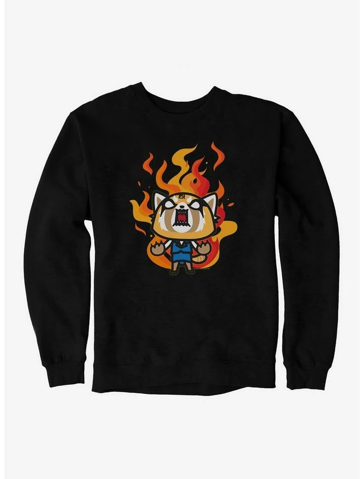 Wholesale ✔️ Aggretsuko Metal Rage Sweatshirt 🌟 4 Wholesale ✔️ Aggretsuko Metal Rage Sweatshirt 🌟 - Image 2