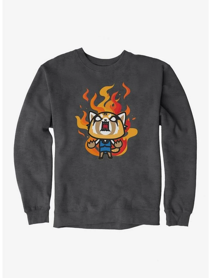 Wholesale ✔️ Aggretsuko Metal Rage Sweatshirt 🌟 5 Wholesale ✔️ Aggretsuko Metal Rage Sweatshirt 🌟 - Image 3