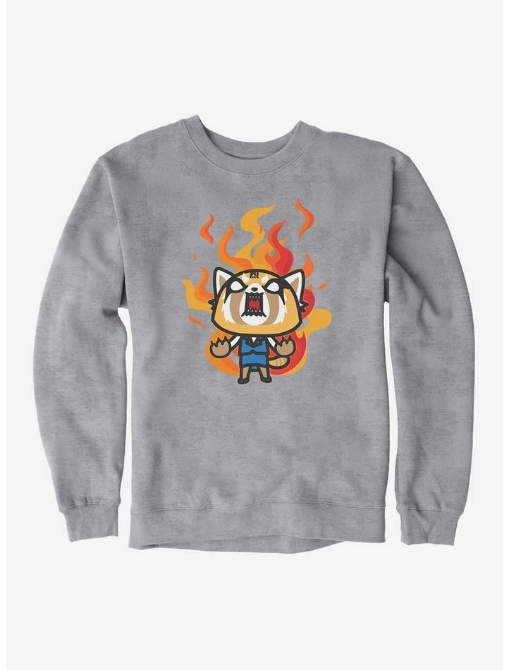 Wholesale ✔️ Aggretsuko Metal Rage Sweatshirt 🌟 3 Wholesale ✔️ Aggretsuko Metal Rage Sweatshirt 🌟