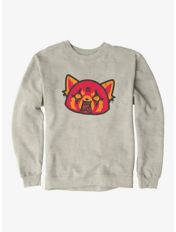 Discount 😉 Aggretsuko Metal Rock Out To The Max Sweatshirt 🔔 8 Discount 😉 Aggretsuko Metal Rock Out To The Max Sweatshirt 🔔 - Image 6