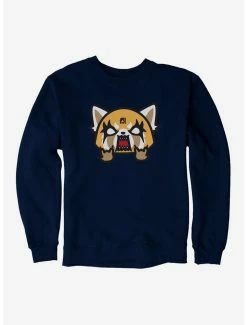 Promo 🤩 Aggretsuko Metal Rock & Roll Sweatshirt 🔥 -Cheap Sanrio Store 18160543 hi