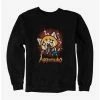 Promo 🥰 Aggretsuko Metal Rockin' Out Sweatshirt 🎉 -Cheap Sanrio Store 18160557 hi