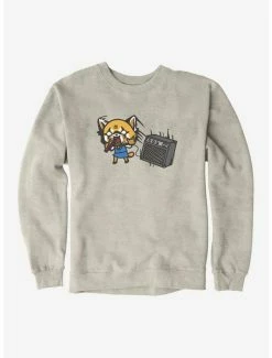 New ❤️ Aggretsuko Metal Screamo Sweatshirt 💯 -Cheap Sanrio Store 18160620 hi
