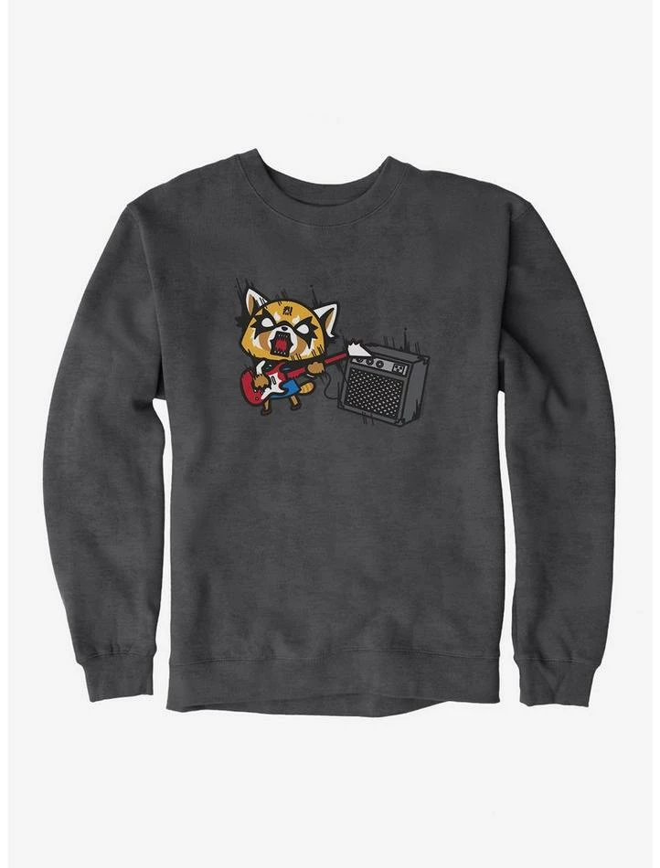 Promo 💯 Aggretsuko Metal Shredding Sweatshirt ⌛ 5 Promo 💯 Aggretsuko Metal Shredding Sweatshirt ⌛ - Image 3