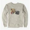 Promo 💯 Aggretsuko Metal Shredding Sweatshirt ⌛ -Cheap Sanrio Store 18160655 hi