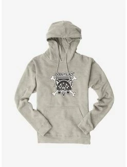 Best Pirce 😉 Aggretsuko Metal Crossbones Hoodie 👍 -Cheap Sanrio Store 18160725 hi 1