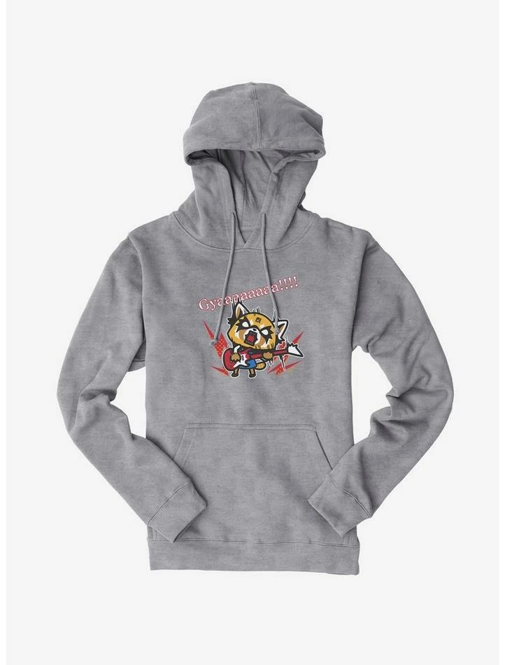 Budget ๐ Aggretsuko Metal Guitar Rock & Roll Hoodie โญ 6 Budget ๐ Aggretsuko Metal Guitar Rock & Roll Hoodie โญ - Image 4