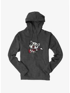 Best Pirce 🥰 Aggretsuko Metal Hard Rock Hoodie ✨ -Cheap Sanrio Store 18160844 hi 1