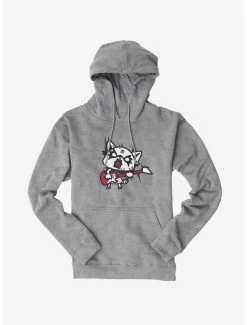 Best Pirce 🥰 Aggretsuko Metal Hard Rock Hoodie ✨ -Cheap Sanrio Store 18160851 hi