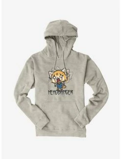 Top 10 ✔️ Aggretsuko Metal Headbanger Hoodie ⌛ -Cheap Sanrio Store 18160900 hi