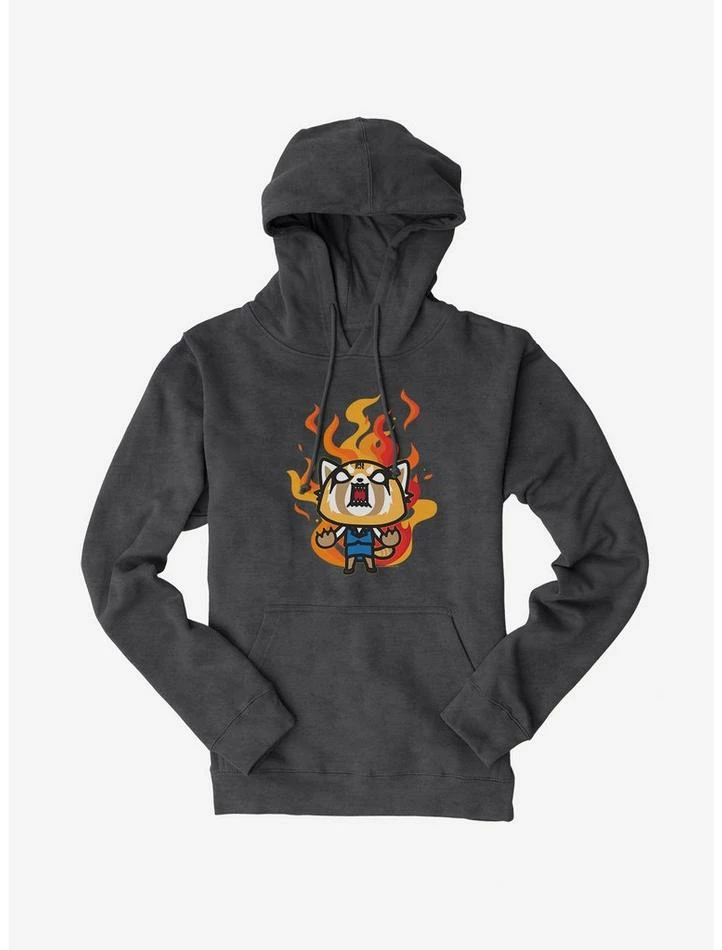 Promo ✨ Aggretsuko Metal Rage Hoodie 🛒 5 Promo ✨ Aggretsuko Metal Rage Hoodie 🛒 - Image 3