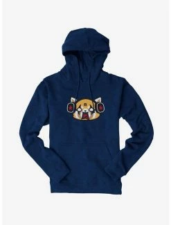 Best reviews of 🥰 Aggretsuko Metal Raging Headphones Hoodie 🎉