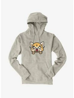 Best Sale ๐ฅ Aggretsuko Metal Rock & Roll Hoodie ๐คฉ