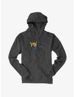 Buy ๐ Aggretsuko Metal Screamo Hoodie โ