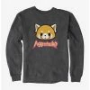 Coupon 🧨 Aggretsuko Face Icon Sweatshirt 🔔 -Cheap Sanrio Store 18161229 hi